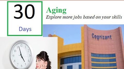 Cognizant Interview even after joining - experience #Aging #PDP # Non billable Project.