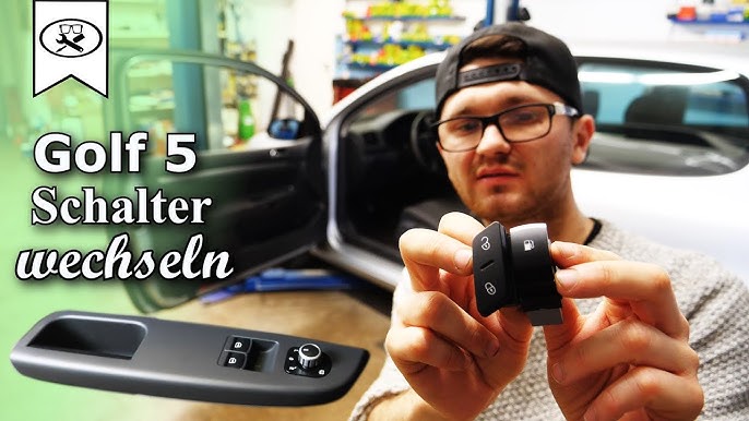 VW Golf 5 Lichtschalter wechseln, Change Golf 5 light switch, VitjaWolf, Tutorial