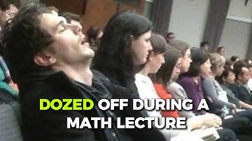 SLEPT THROUGH A LECTURE, WOKE UP—AND BECAME A SCIENCE LEGEND!