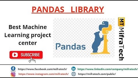 5.MIFRATECH- PANDAS LIBRARY#bestMLprojects#bestAIprojects#bestdatascienceprojects#deeplearningpython