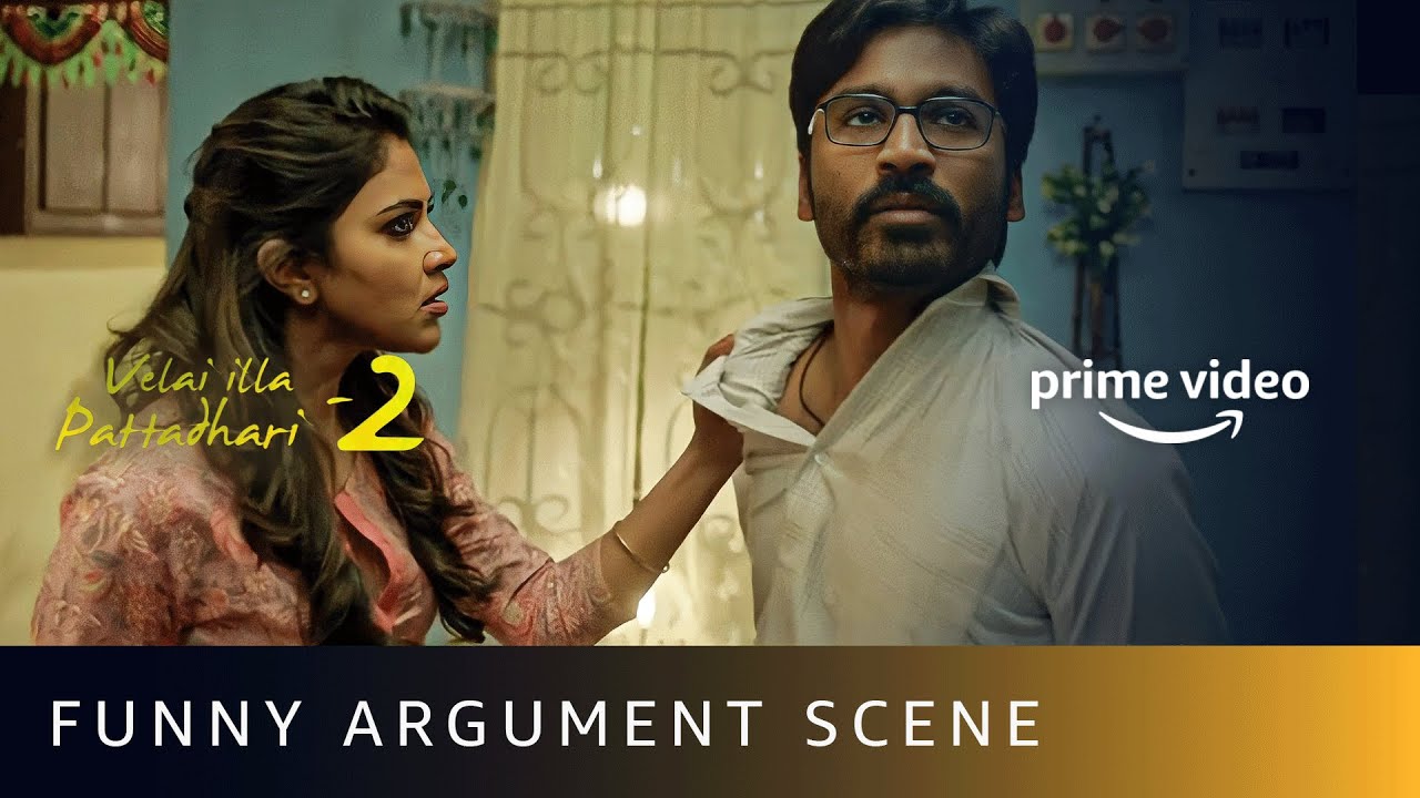 Shalini misunderstands Raghuvarans feelings  Dhanush Amala Paul  Velaiilla Pattadhari 2