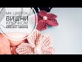 ЦВЕТОК ВИШНИ крючком / crochet Sakura / как связать цветок крючком / crochet flowers / МК цветок