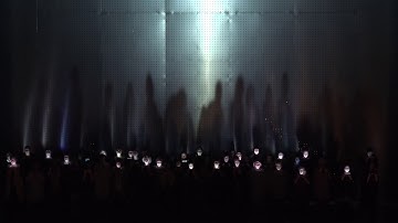 Video projection excerpt from opera Immured (Iemūrētie). Shadows.