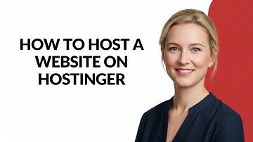 HOW TO HOST A WEBSITE ON HOSTINGER - Julia