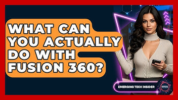 What Can You Actually Do With Fusion 360? - Emerging Tech Insider