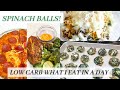 KETO SPINACH BALL RECIPE! | SIMPLE & EASY KETO FRIENDLY MEALS FOR WEIGHT LOSS!