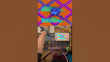 Analog modular audio-visual synthesizer #videosynth #videoart #analogsynth
