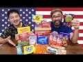 Trying US Dollar Shop Snacks and Candy