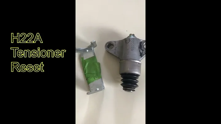 H22A Tensioner Reset-The Quick Way