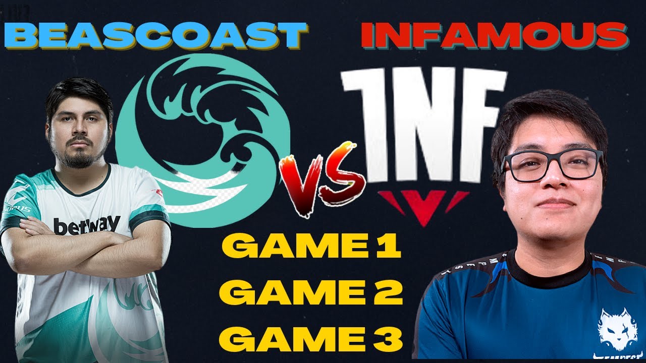BC vs INFAMOUS ( GAME 1 - GAME 2 - GAME 3 ) - YouTube