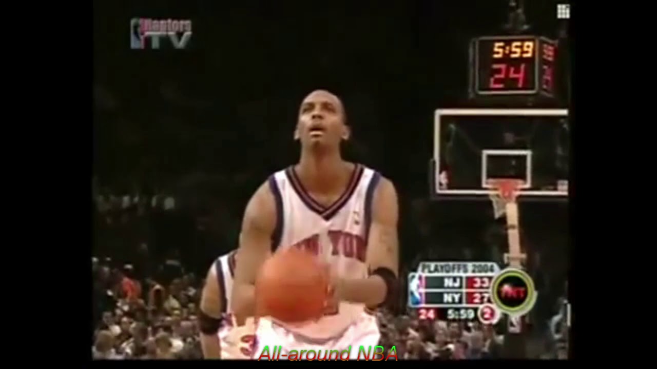 Penny Hardaway 18 Points 4 Ast Vs. NJ Nets, 2004 Playoffs Game 3.