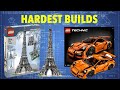 TOP 5 Hardest LEGO sets to Build!