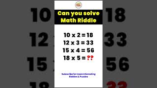 Math | Math Riddle | Math Quiz | IQ #shorts #maths #mathriddles #quiz #yt #paheli #mathquiz #games screenshot 3