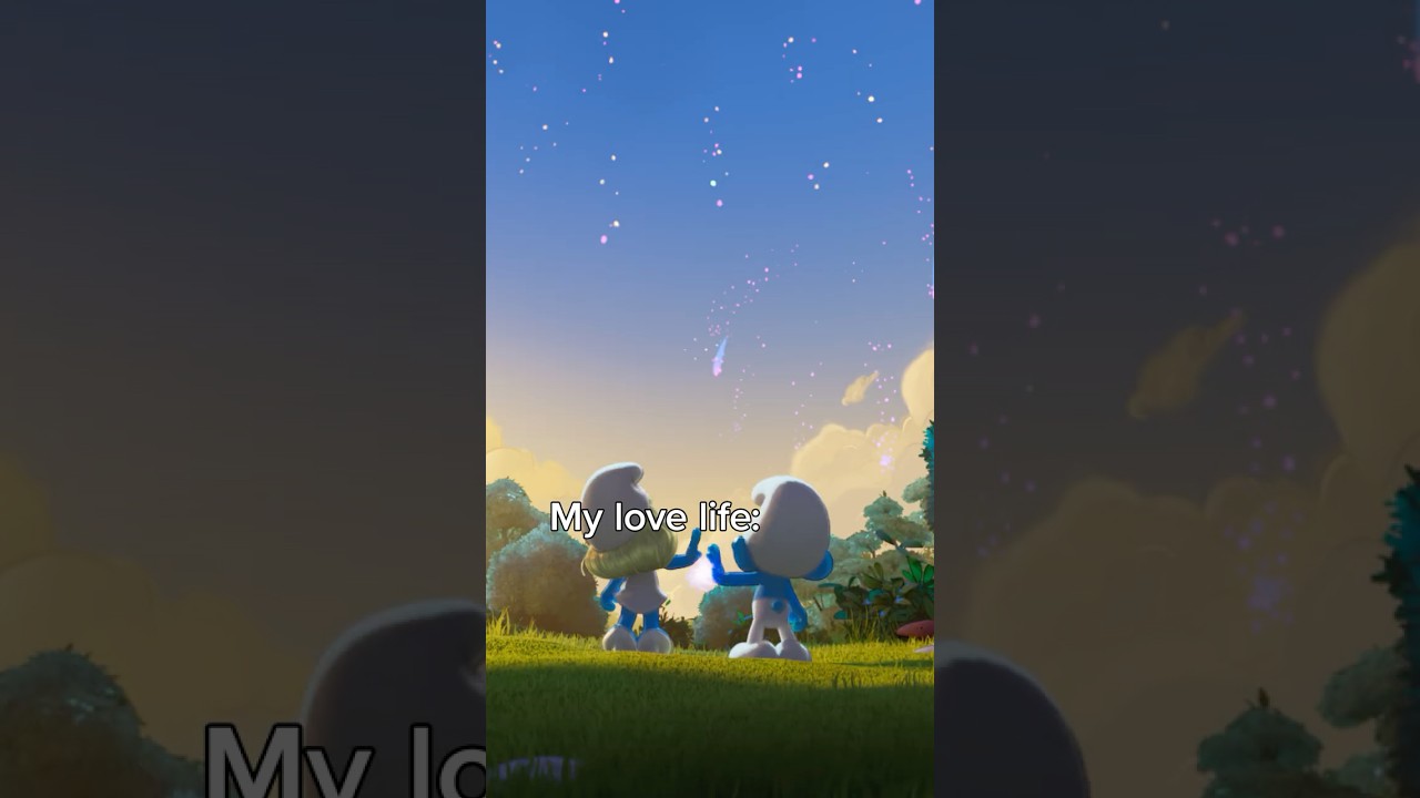 The Smurfs will brighten your Valentine's Day blues.