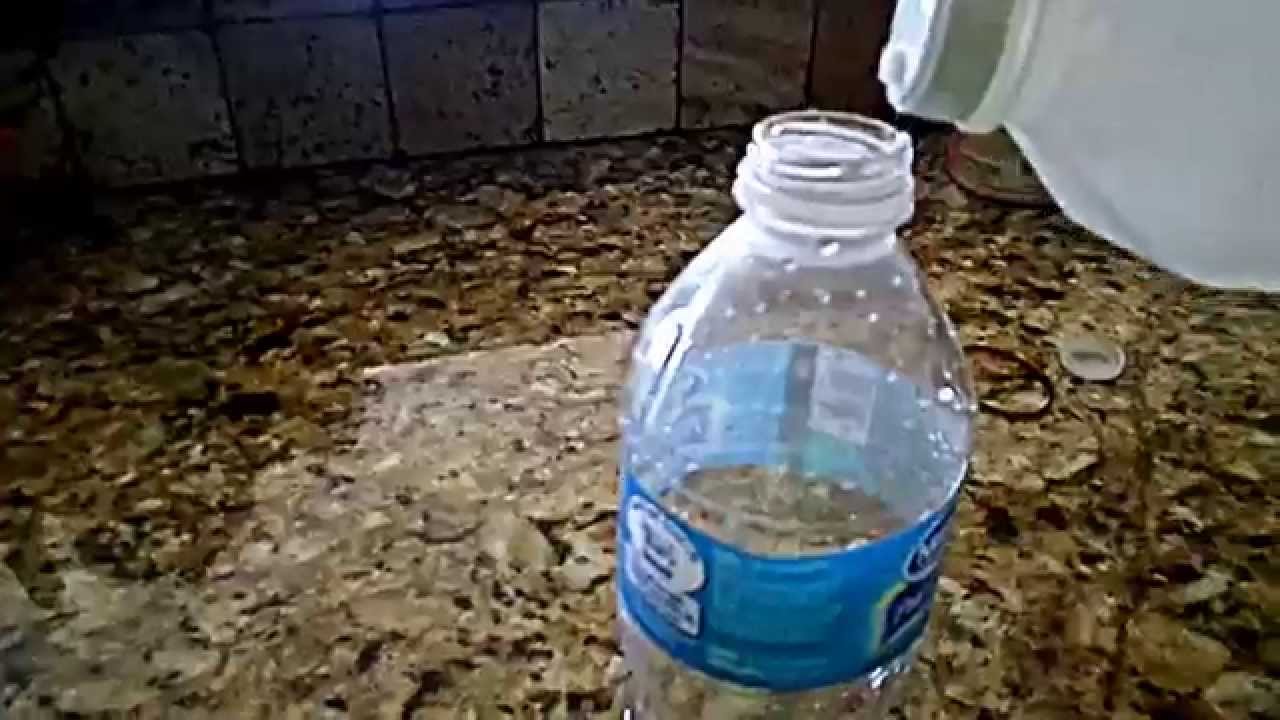 How To Make A Cloud In A Bottle Super Easy Youtube