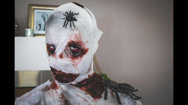 Halloweenska maska - Múmia