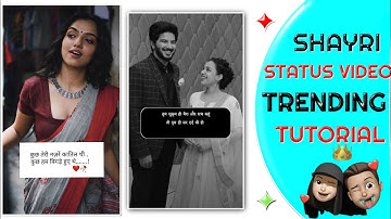Alightmotion Status video editing || Shayari Glitch Status tutorial || video editing 2023