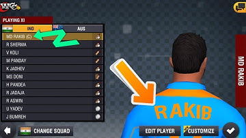 How to Create Own Name Player in WCC2 Game | Own Captainship in WCC2