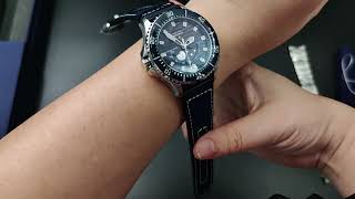 Unbox: Seagull 43mm Rising Moon Big Moonphase Ocean Star PRO Automatic Watch 1215