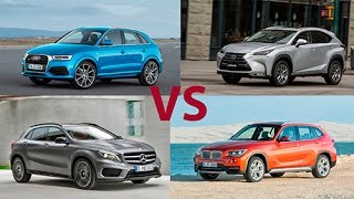 Lexus NX vs Mercedes GLA vs BMW X1 vs Audi Q3 - сравнительный тест Александра Михельсона
