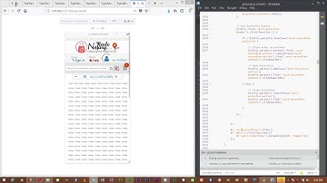 JQuery Animation Side Toggle or Slide - E-commerce Development Progress...