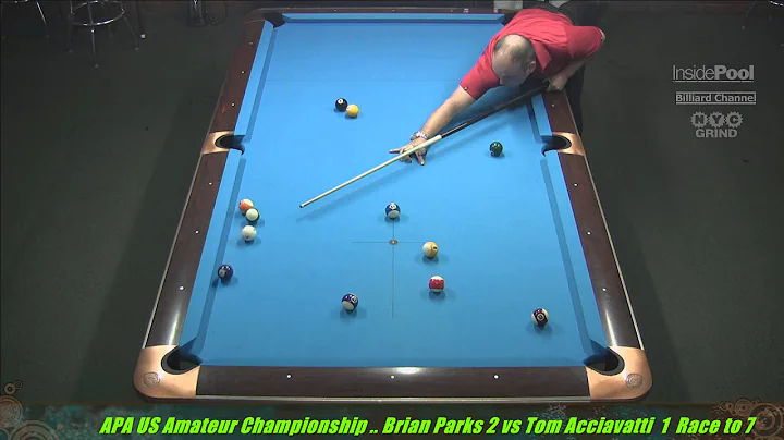 2014 APA US Amateur Championship Brian Parks VS  T...