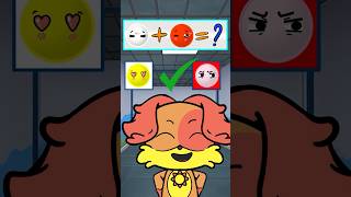 TEST IQ CHALLENGE: Which Emoji is Most Suitable? #shorts #meme #animation