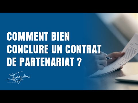 Vidéo: En accord d'affaires de partenariat est ?