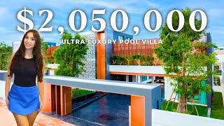 Inside this $2,050,000 (75M THB) Modern Pool Villa in Pattaya