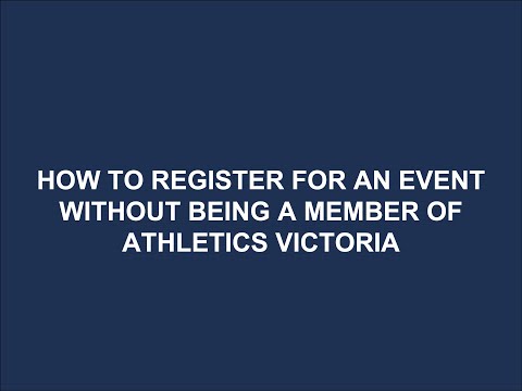 How To Register For An AV Event - Non-Member