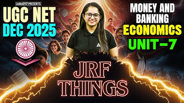 UGC NET Economics Unit 7 | UGC NET Economics Money And Banking By Shivani Mam