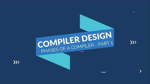 L4- Phases of a Compiler (Part 1) | Analysis Phase| Compiler Design (English) | KTU | NET | GATE