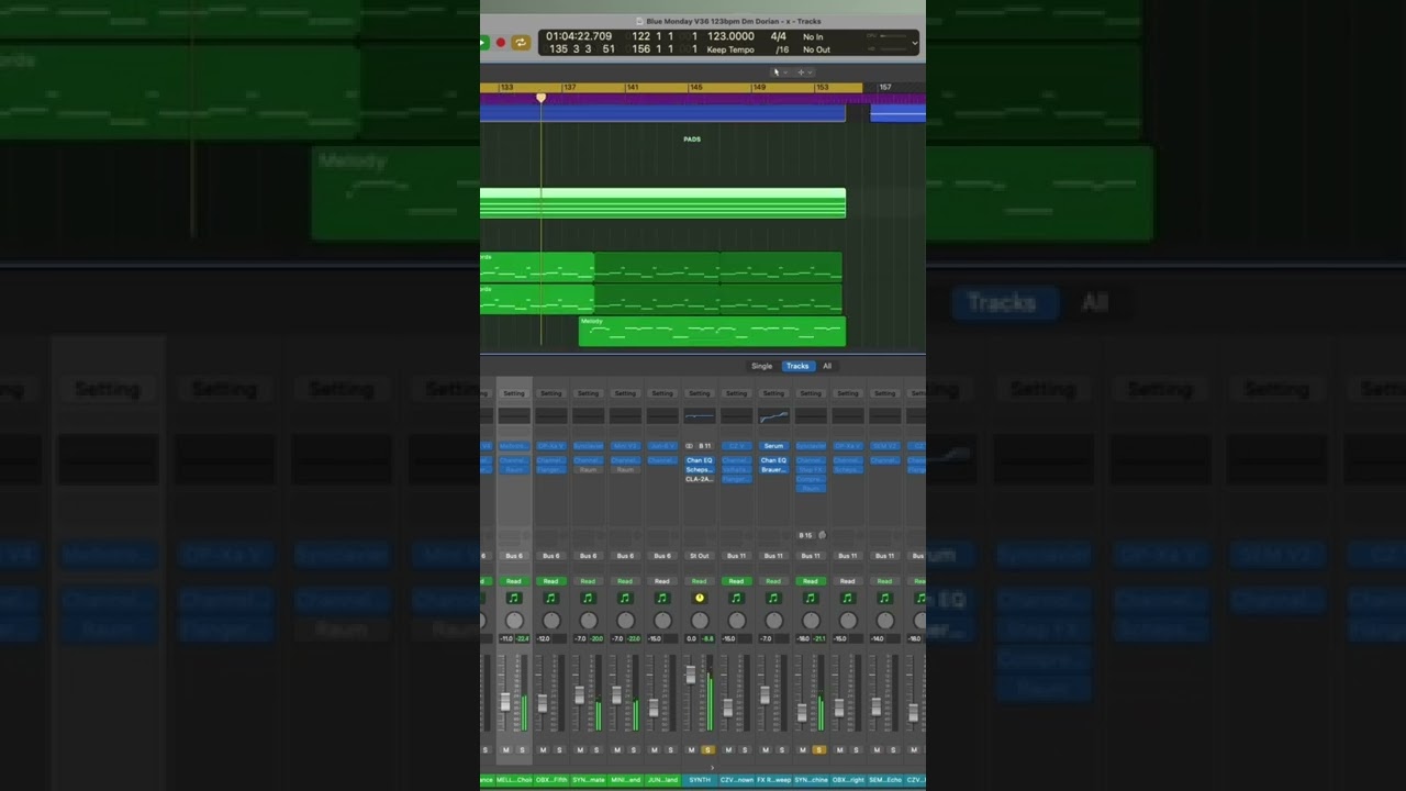 BLUE MONDAY (Part 1): Studio session 