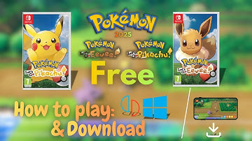 🎮 How to Download Pokémon Let’s Go Pikachu/Eevee on Android & PC | Yuzu Emulator | Raivorn