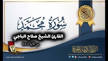 سورة محمد القارئ الشيخ صلاح الباجي