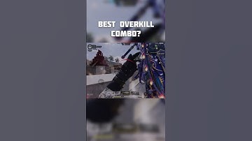 Best Overkill Combo? 😍 | MP RANK | CODM #shorts
