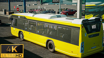 The Bus "4K" Round Trip | OWN ROUTE | Thrustmaster T300RS