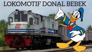 Lokomotif Unik Hasil Modifikasi CC 201 Donal Bebek Generasi Kedua | Sejarah Kereta Api