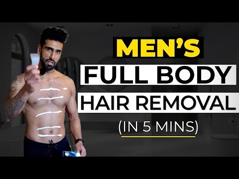 FULL BODY HAIR REMOVAL WITH VEET MEN HAIR REMOVAL CREAM (Demo and Review) ABHINAV MAHAJAN