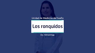 Los ronquidos - Día Mundial del Sueño