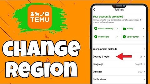 How to Change Your Country or Region on Temu (Step-by-Step Guide)