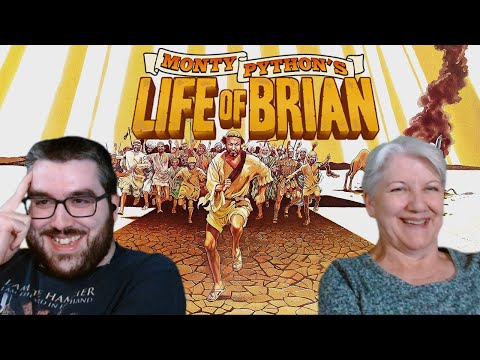My Mom Watches MONTY PYTHON'S LIFE OF BRIAN | Movie Reaction | First Time Watching
