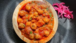 Dhaba style aloo chole in pressure cooker / Aloo Chole recipe / आलू छोले रेसिपी / RupaliRasoii