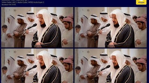 ادريس ابكر سورة ال عمران رمضان 1440
