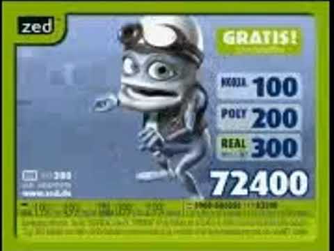 Zed Bekloppter Frosch Werbung Crazy Frog German Youtube