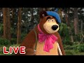 🔴 LIVE 👱‍♀️🐻 Masha y el Oso 🍯Las caricaturas favoritas de Oso 🐻 Masha and the Bear 💓 EN VIV