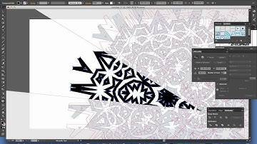 Illustrator : How To Complex Symmetry Designs / Star Art / Flower Art And More