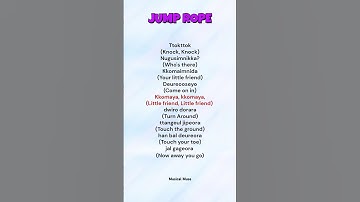 Jump Rope Song - Squid game (lyrics)#jumpropesong #squidgame #lyrics #trending #squidgameseason3
