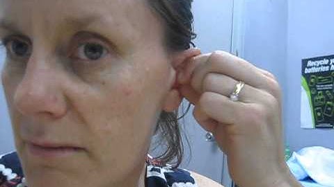 inserting instructions of custom ear plugs and ear moulds