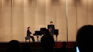 Cedar Park Young Artists Competition - Aidan Brown - Fantasia for Alto Saxophone - Claude T Smith